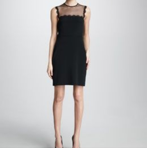 Phoebe Couture Black Lace Cocktail Dress - Picture 3 of 12